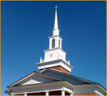 Example of a church steeple